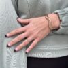 Gellack - Svart fransk manikyr naglar